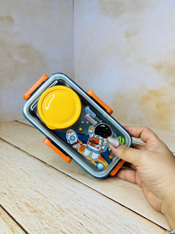 لانچ باکس ساندویچی داخل استیل کوچک کد 2730