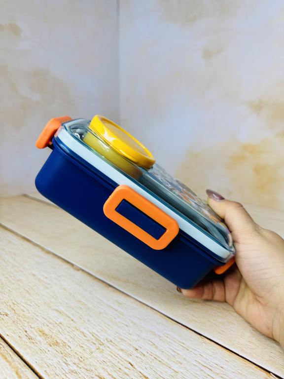 لانچ باکس ساندویچی داخل استیل کوچک کد 2730