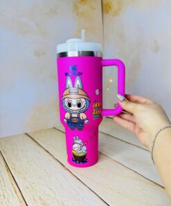 تامبلر تراول ماگ استنلی طرح لبوبو کد2733