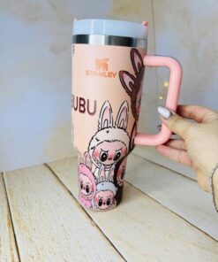 تامبلر تراول ماگ استنلی طرح لبوبو کد2733