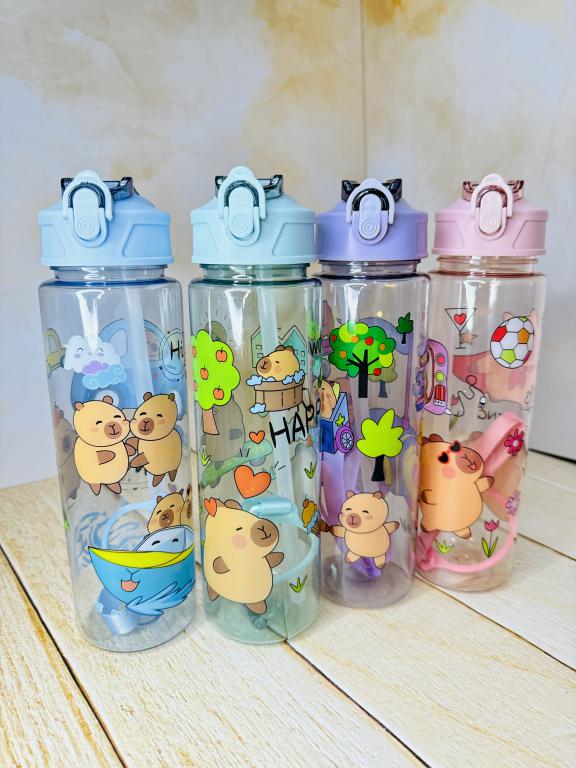 قمقمه فانتزی نی دار قلمی طرح کاپی بارا کد 2739