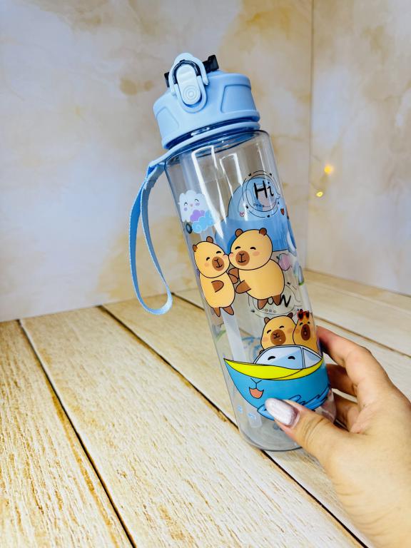 قمقمه فانتزی نی دار قلمی طرح کاپی بارا کد 2739