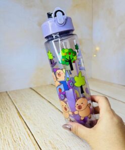 قمقمه فانتزی نی دار قلمی طرح کاپی بارا کد 2739