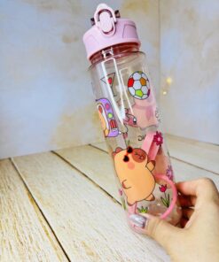 قمقمه فانتزی نی دار قلمی طرح کاپی بارا کد 2739