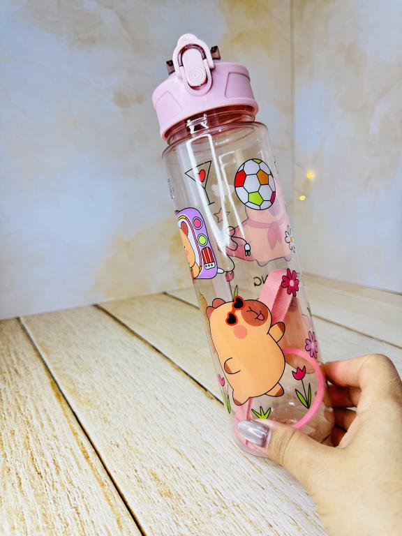 قمقمه فانتزی نی دار قلمی طرح کاپی بارا کد 2739