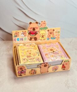 دفترچه سیمی استیکری طرح کاپی بارا کد 2707