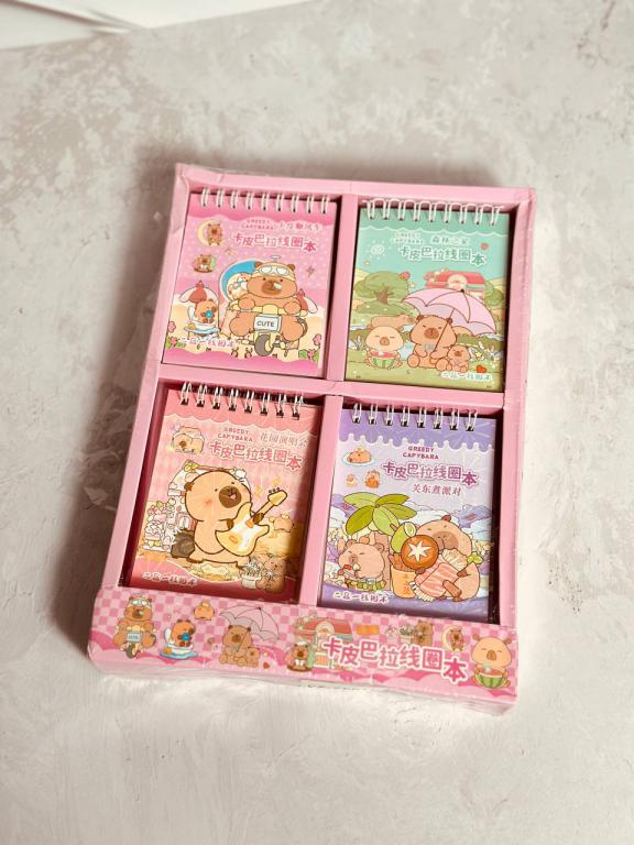 دفترچه يادداشت فانتزی استيكر دار طرح کاپی بارا کد 2705