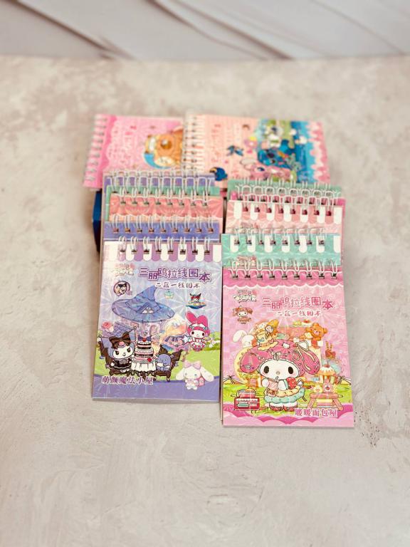 دفترچه يادداشت استيكر دار كرومى و دوستان كد 2706