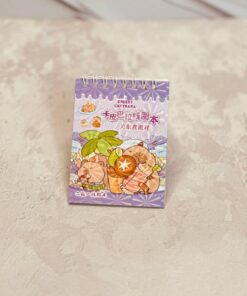 دفترچه يادداشت فانتزی استيكر دار طرح کاپی بارا کد 2705