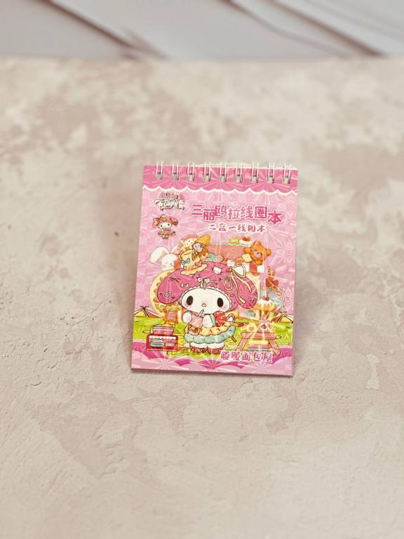 دفترچه يادداشت استيكر دار كرومى و دوستان كد 2706