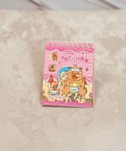 دفترچه يادداشت فانتزی استيكر دار طرح کاپی بارا کد 2705