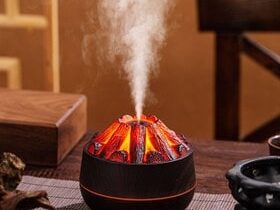 دستگاه بخور سرد طرح هیزمی