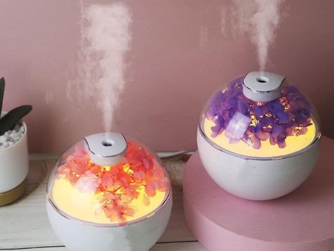 دستگاه بخور سرد طرح گوی گلدار