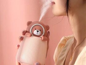 دستگاه بخور سرد عروسکی طرح خرسی 