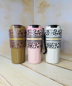 تراول ماگ طرح دار پلنگی بزرگ SITARAYURI کد2781