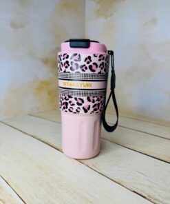 تراول ماگ طرح دار پلنگی بزرگ SITARAYURI کد2781