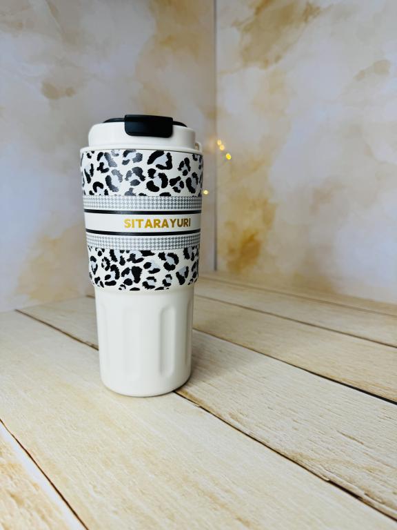 تراول ماگ طرح دار پلنگی بزرگ SITARAYURI کد2781