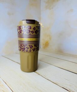 تراول ماگ طرح دار پلنگی بزرگ SITARAYURI کد2781