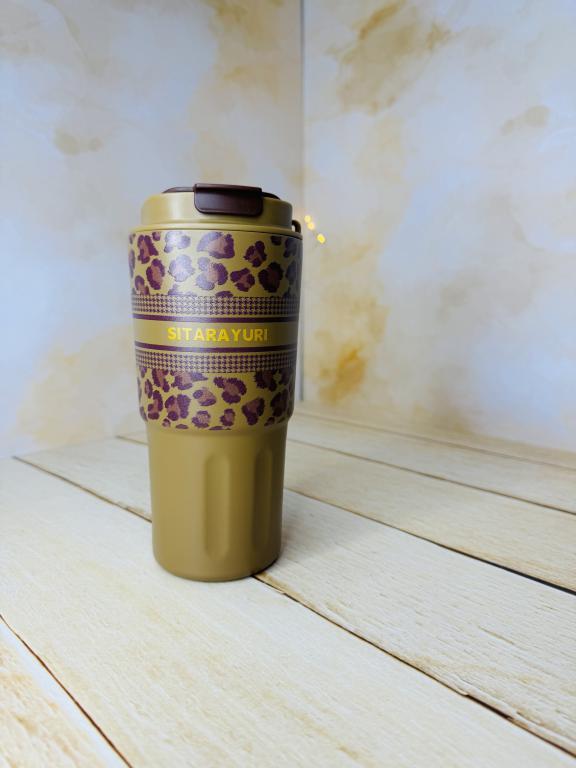 تراول ماگ طرح دار پلنگی بزرگ SITARAYURI کد2781