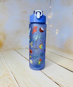 قمقمه فانتزی نی دار طرح ساحلی کد 2788