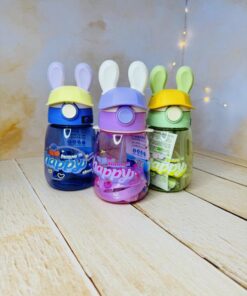 قمقمه فانتزی نی دار کودک طرح گوش خرگوشی کد 2789