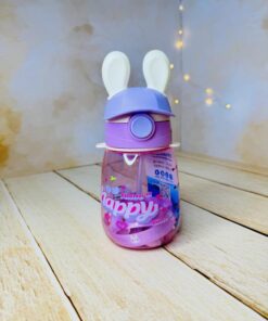 قمقمه فانتزی نی دار کودک طرح گوش خرگوشی کد 2789