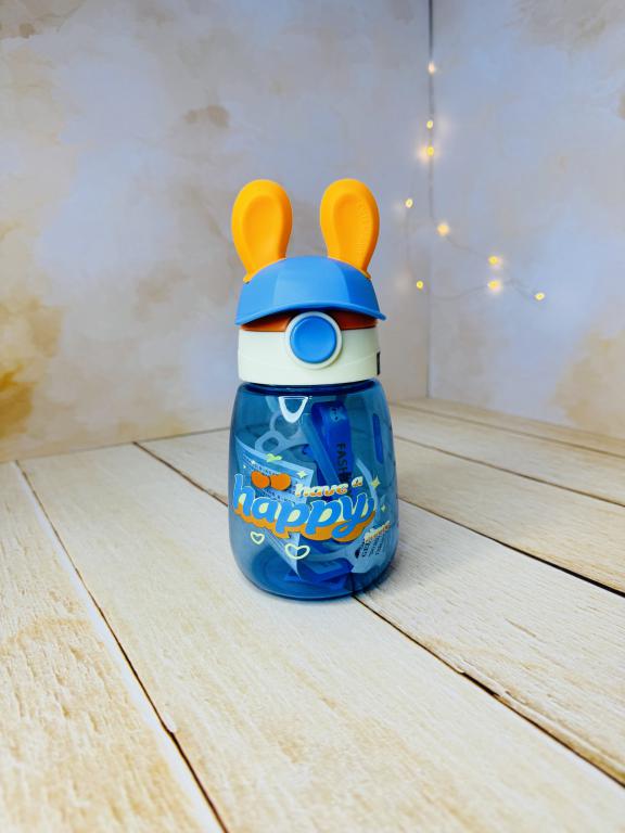 قمقمه فانتزی نی دار کودک طرح گوش خرگوشی کد 2789