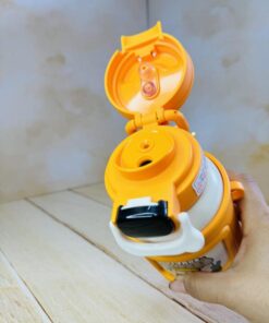 تراول ماگ دوسر نوش 500 میل دورسیلیکون دماسنج دار فانتزی کد 2806