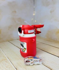 تراول ماگ دوسر نوش 500 میل دورسیلیکون دماسنج دار فانتزی کد 2806