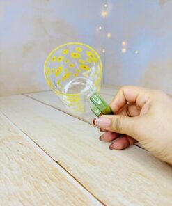 ماگ پیرکس گل دار دسته سبز کد 2811