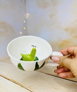 فنجان سرامیکی عروسک دار تخفیفی کد 2814