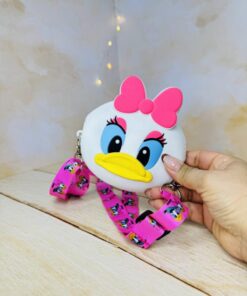 کیف دوشی بزرگ سیلیکونی فانتزی تخفیفی کد 2815