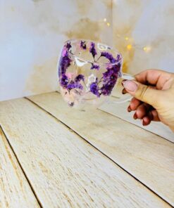 ماگ (لیوان دوجداره) پیرکس گل دار کد 2817