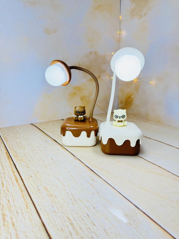چراغ مطالعه فانتزی خرس شکلاتی کد 2820