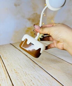 چراغ مطالعه فانتزی خرس شکلاتی کد 2820