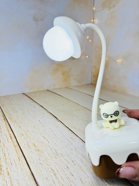 چراغ مطالعه فانتزی خرس شکلاتی کد 2820