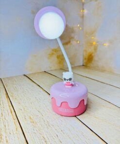 چراغ مطالعه رومیزی شارژی طرح خرس خامه ای کد 2821