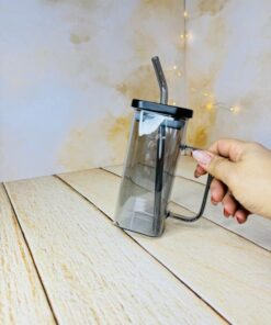 لیوان اسموتی ماگ پیرکس دودی نی دار کد 2824