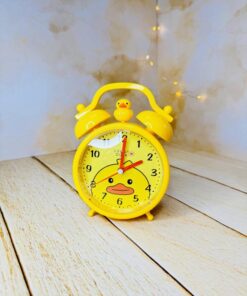 ساعت زنگ دار رومیزی طرح جوجه کد 2825