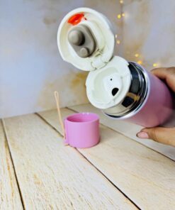 فلاسک استوانه ای آبرنگی پاستیلی کد 2829