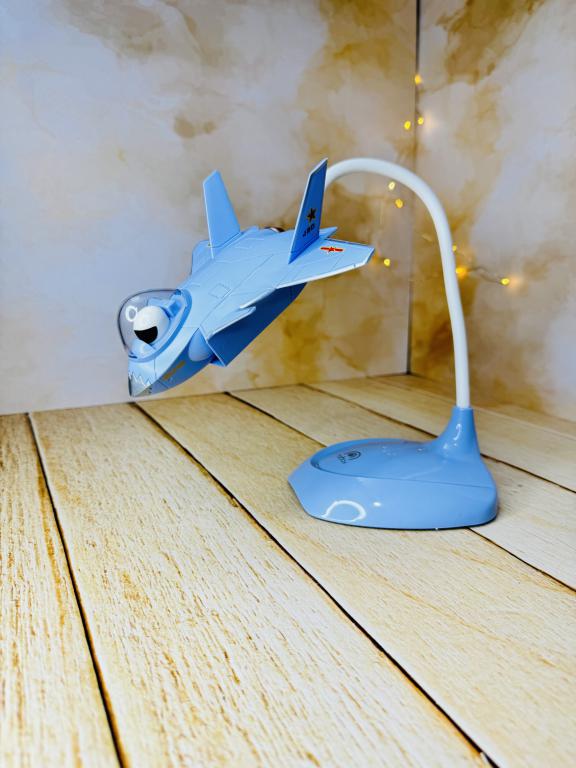 چراغ مطالعه صفحه لمسی طرح جت جنگنده کد 2837