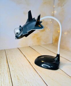 چراغ مطالعه صفحه لمسی طرح جت جنگنده کد 2837