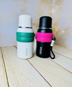 فلاسک دوحالته دور سیلیکونی در لیوانی کد 2838