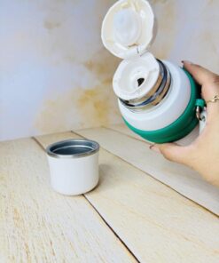 فلاسک دوحالته دور سیلیکونی در لیوانی کد 2838