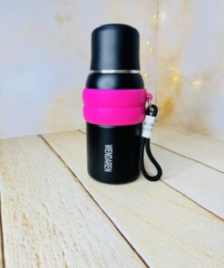 فلاسک دوحالته دور سیلیکونی در لیوانی کد 2838