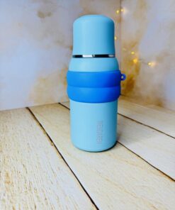 فلاسک دوحالته دور سیلیکونی در لیوانی کد 2838