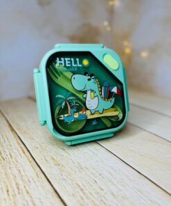 لانچ باکس فانتزی مربع جمع جور کد 2844