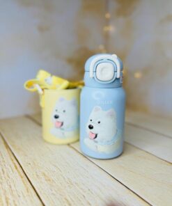 قمقمه استیل دو حالته کیف دار برند DILLER کد 2845