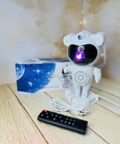 اسپیکر بلوتوثی چراغ دار کهکشانی طرح فضانورد کد 2848