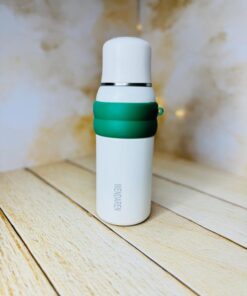 فلاسک دوحالته دور سیلیکونی 800 میل در لیوانی کد 2849